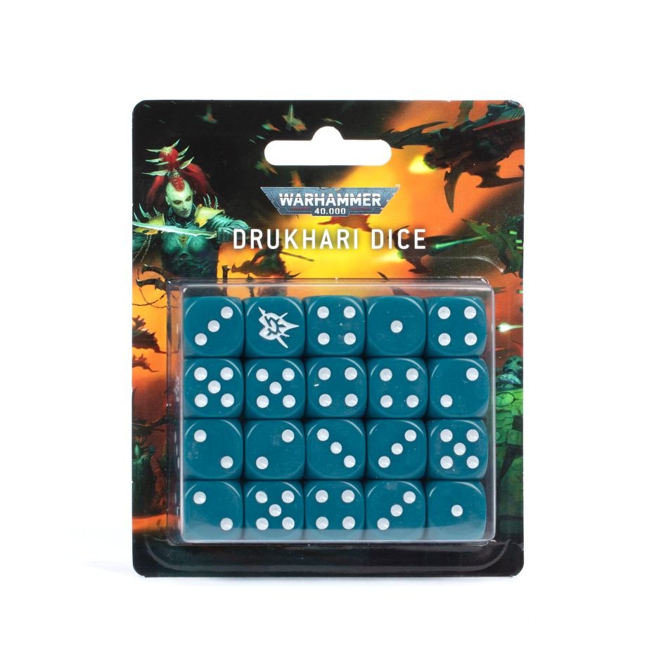 Warhammer 40K: Drukhari - Dice Set (ONLINE ORDER ONLY)
