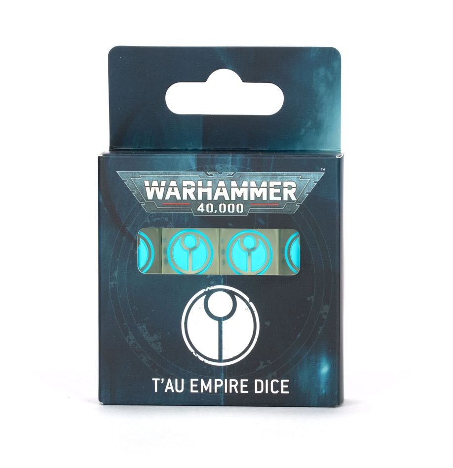 Warhammer 40k Dice: T'au Empire (ONLINE ORDER ONLY)