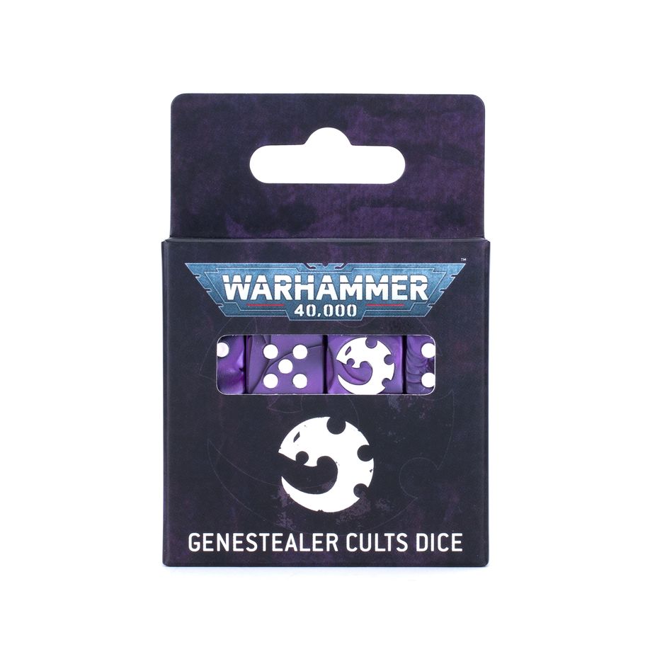 Warhammer 40k Dice: Genestealer Cults (ONLINE ORDER ONLY)