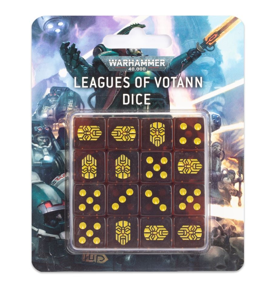 Warhammer 40K: Leagues of Votann - Dice Set (2022) (ONLINE ORDER ONLY)