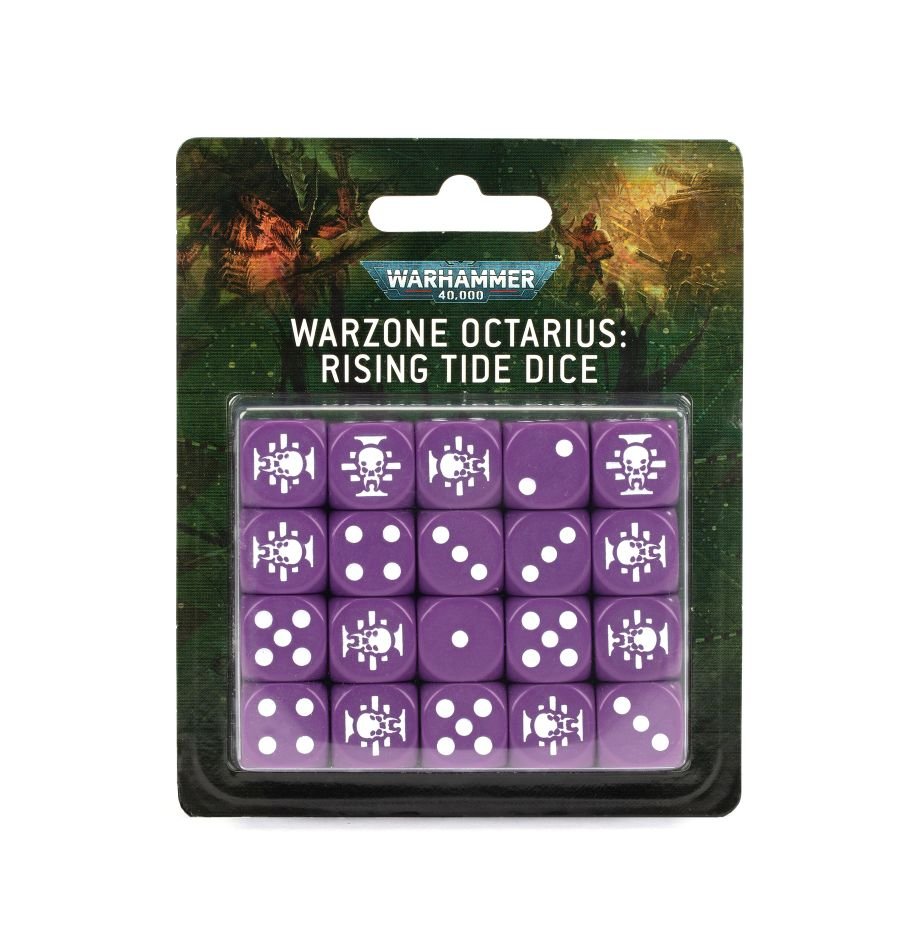 Warhammer 40K: War Zone Octarius – Rising Tide Dice set (ONLINE ORDER ONLY)