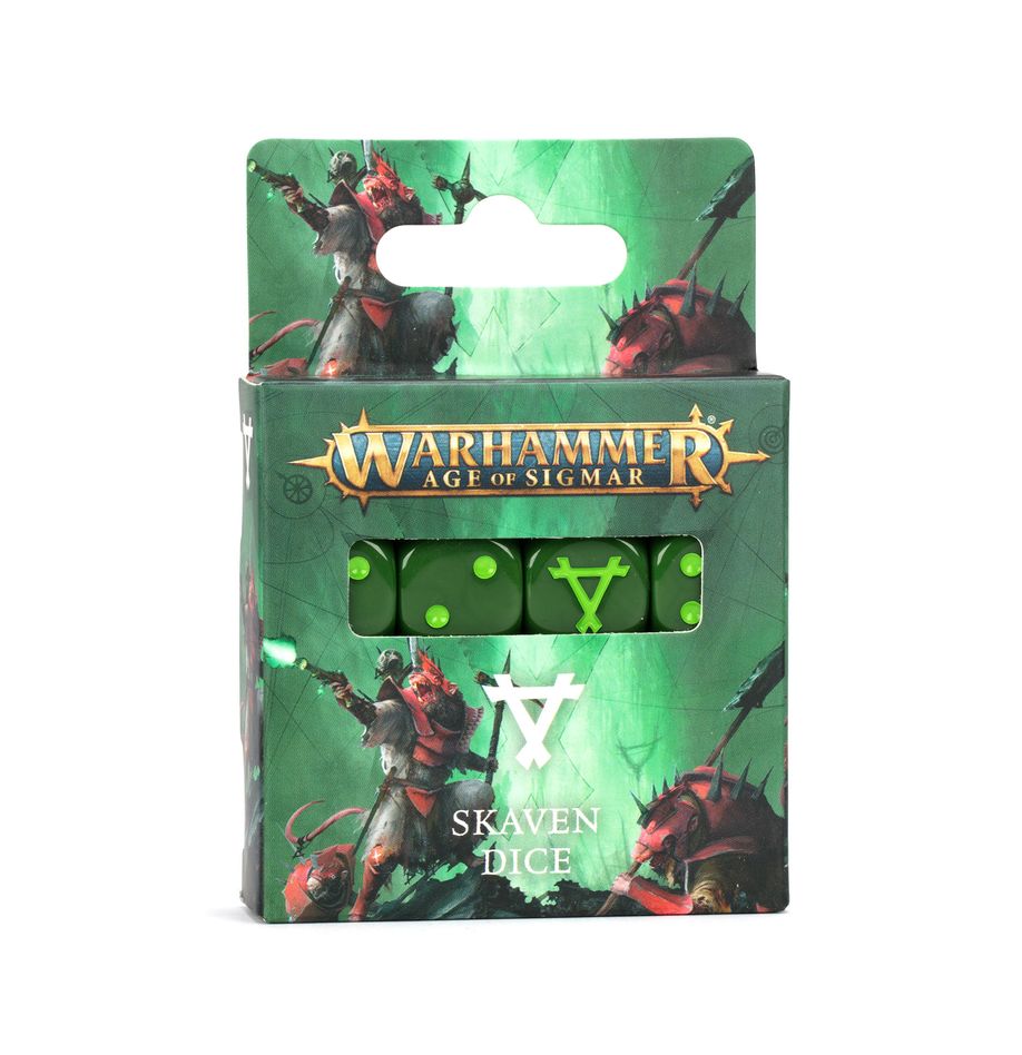 Warhammer: Skaven - Dice Set (ONLINE ORDER ONLY)