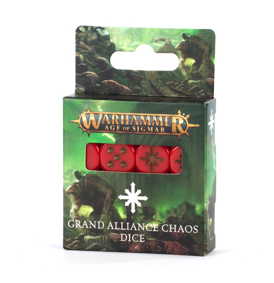 Warhammer: Grand Alliance Chaos - Dice Pack (ONLINE ORDER ONLY)