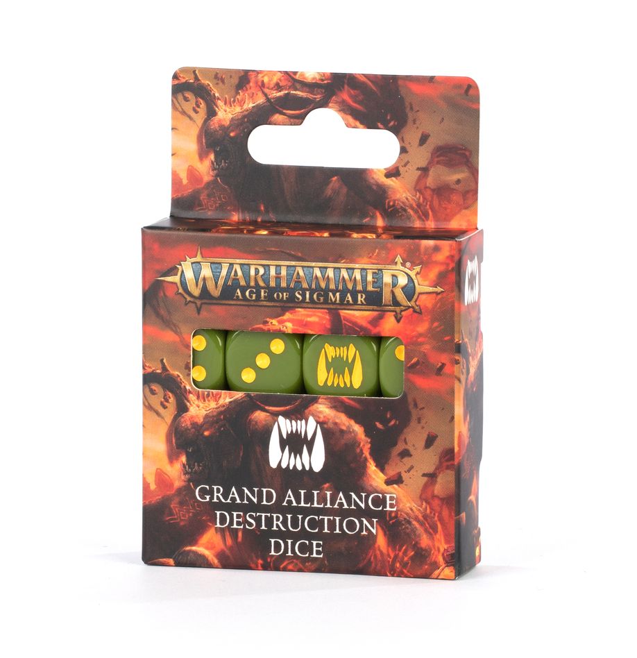 Warhammer: Grand Alliance Destruction - Dice Pack (ONLINE ORDER ONLY)