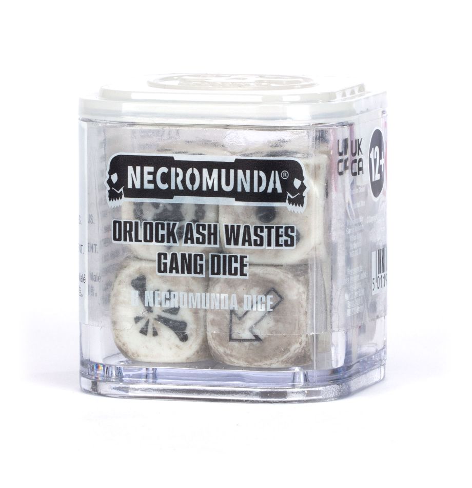 Necromunda: Orlock Ash Wastes Gang - Dice Set (ONLINE ORDER ONLY)
