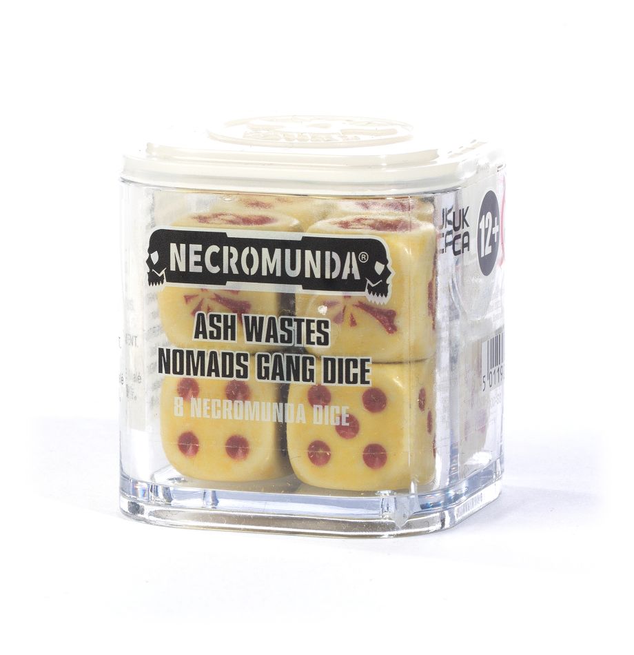 Necromunda: Ash Waste Nomads Gang - Dice Set (ONLINE ORDER ONLY)
