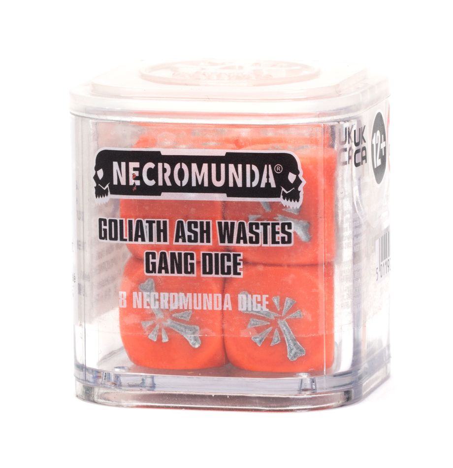 Necromunda: Goliath Ash Wastes Gang - Dice Set (ONLINE ORDER ONLY)