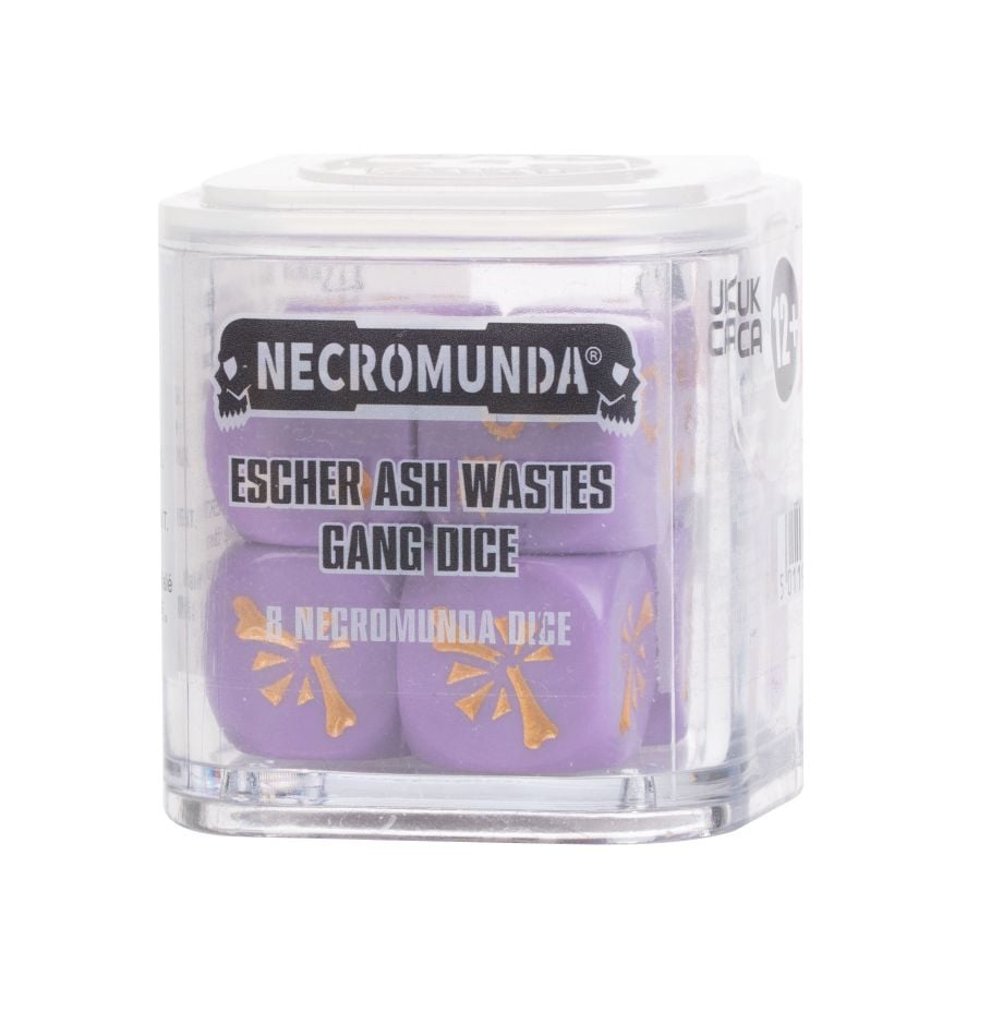 Necromunda: Escher Ash Wastes Gang Dice Set (ONLINE ORDER ONLY)