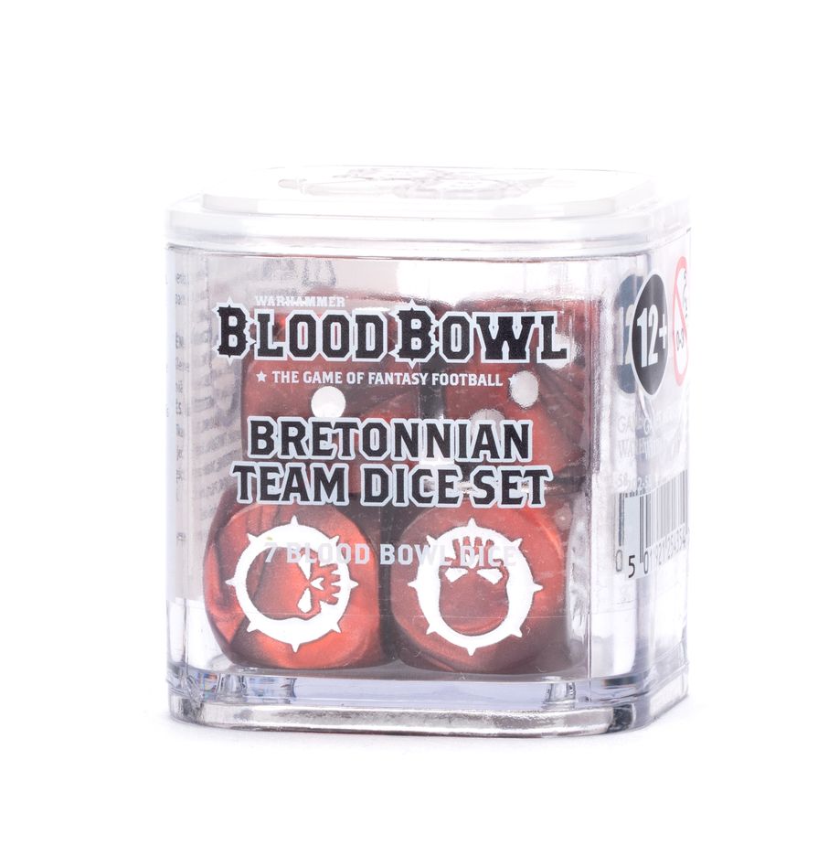 Blood Bowl: Bretonnian Team Dice Set (ONLINE ORDER ONLY)