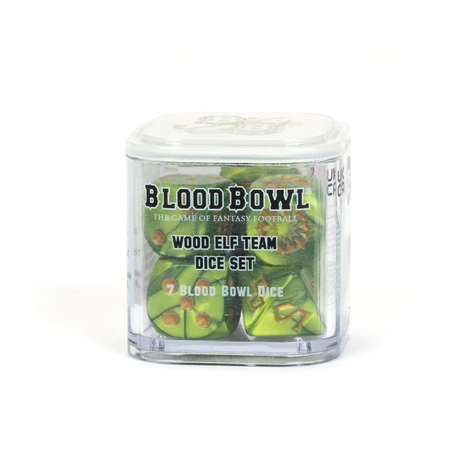 Blood Bowl: Wood Elf Team Dice Set (ONLINE ORDER ONLY)