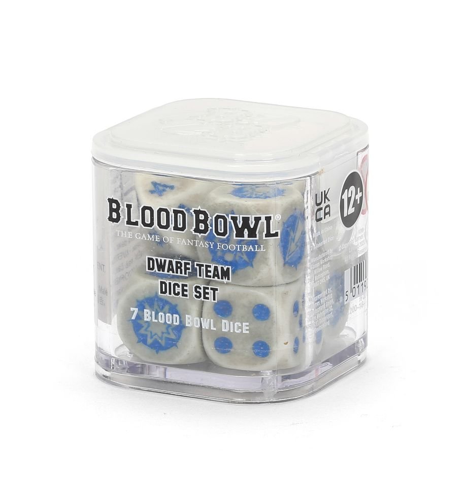 Blood Bowl: Dwarf Team Dice Pack (ONLINE ORDER ONLY)