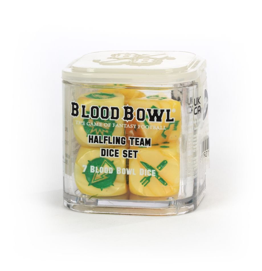 Blood Bowl: Halfling Team Dice Set (ONLINE ORDER ONLY)