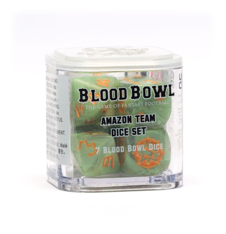 Blood Bowl: Amazon Blood Bowl Team - Dice Set (ONLINE ORDER ONLY)