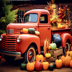Trefl Red Autumn Old Truck 500 Piece Puzzle (ONLINE ORDER ONLY)