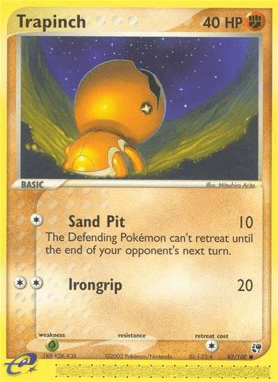 Trapinch (82/100) [EX: Sandstorm] (Online Only)