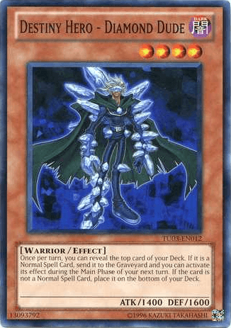 Destiny Hero - Diamond Dude [TU03-EN012] Common (ONLINE ORDER ONLY)