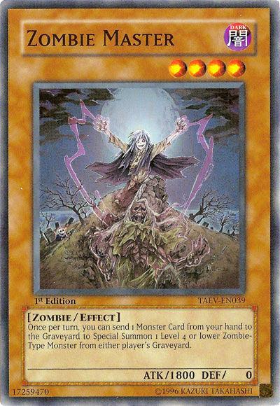 Zombie Master [TAEV-EN039] Super Rare (ONLINE ORDER ONLY)