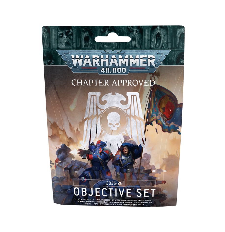 Warhammer 40k: Chapter Approved - Objective Set (ONLINE ORDER ONLY)