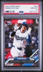 Graded 2024 Topps Now Shohei Ohtani #164 Baseball Card PSA 10 Gem Mint (ONLINE ORDER ONLY)