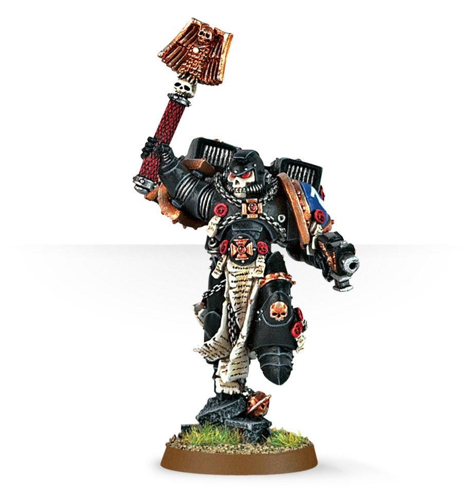 Warhammer 40K: Space Marines - Chaplain with Jump Pack (ONLINE ORDER ONLY)