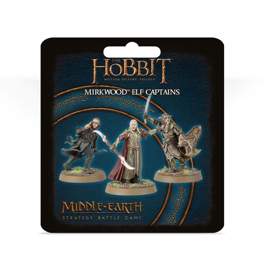 The Hobbit: Mirkwood Elf Captains (ONLINE ORDER ONLY)
