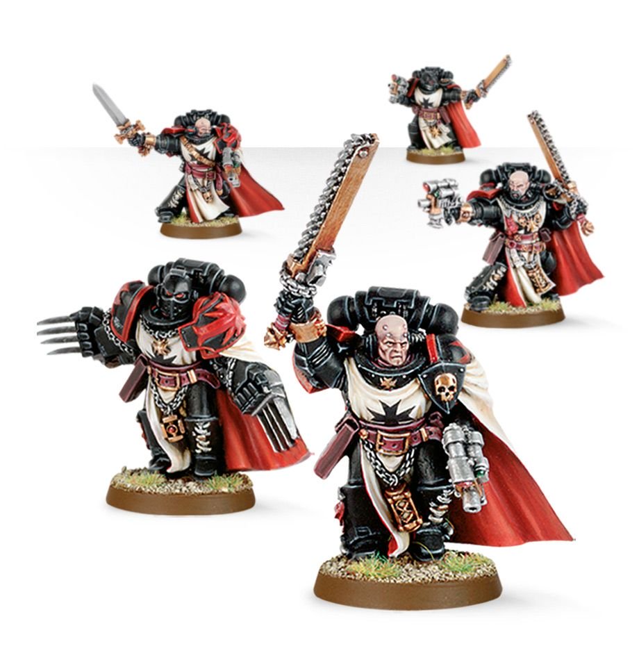 Warhammer 40K: Black Templars - Sword Brethren Squad (ONLINE ORDER ONLY)
