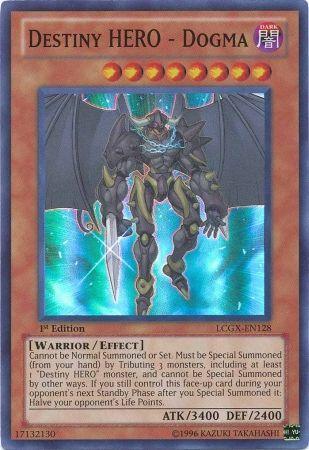 Destiny HERO - Dogma [LCGX-EN128] Super Rare (ONLINE ORDER ONLY)
