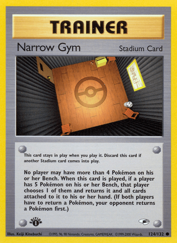 Narrow Gym (124/132) [Gym Heroes 1st Edition] (Online Only)