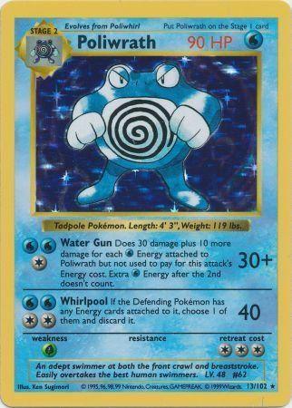 Poliwrath (13/102) [Base Set Shadowless Unlimited] (Online Only)