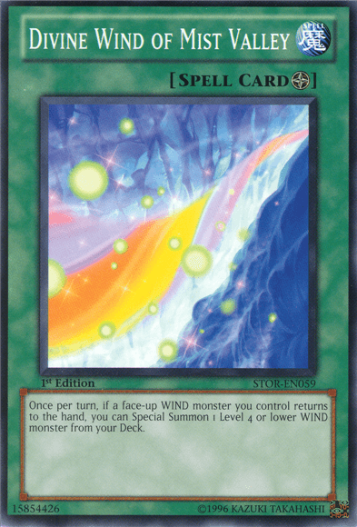 Divine Wind of Mist Valley [STOR-EN059] Common (ONLINE ORDER ONLY)