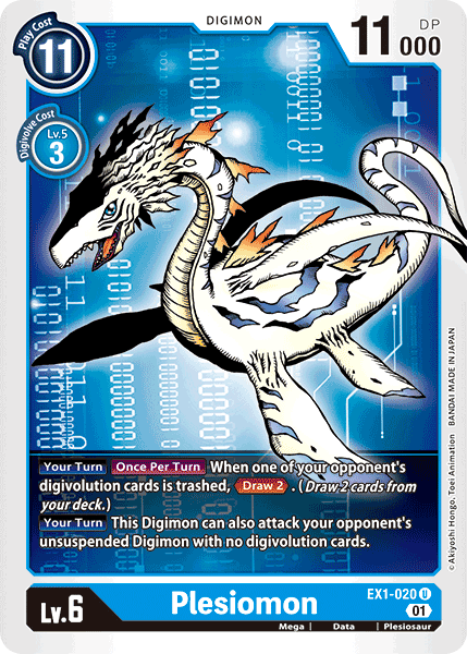 Plesiomon [EX1-020] [Classic Collection] (ONLINE ORDER ONLY)