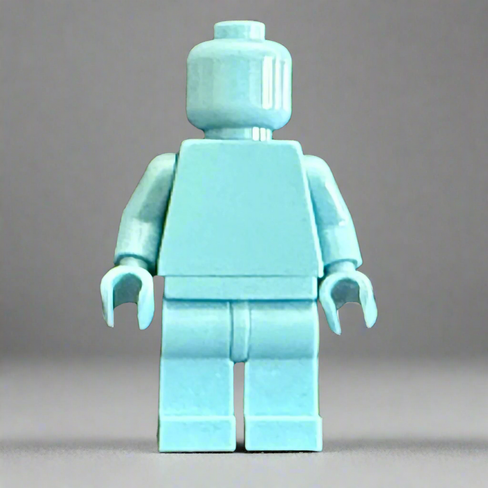 Monochrome Custom Minifigures – 40+ Vibrant Colors! (ONLINE ORDER ONLY)