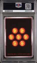 2022 DRAGON BALL SUPER MYTHIC BOOSTER SS4 S.GOKU/BYD.LMTS. #P-262 - PSA 10 (Online Order Only)