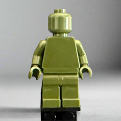 Monochrome Custom Minifigures – 40+ Vibrant Colors! (ONLINE ORDER ONLY)