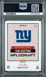 Graded 2025 Panini Instant Cam Skattebo #NFLDN36 NFL Draft Night Rookie RC Football Card PSA 9 Mint (ONLINE ORDER ONLY)