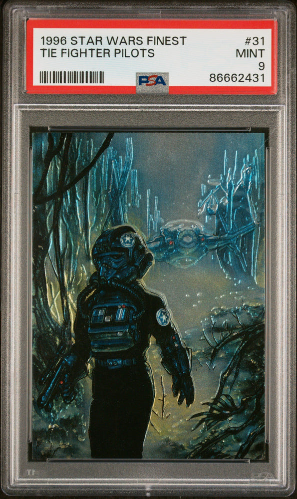 1996 STAR WARS FINEST TIE FIGHTER PILOTS  #31 - PSA 9 (Online Order Only)
