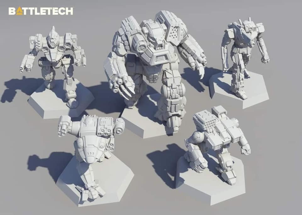 Battletech - Clan Ad Hoc Star (Online Order Only)
