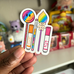 90's Stationery | Sticker Die Cut (ONLINE ORDER ONLY)