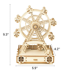 DIY Wooden Ferris Wheel Music Box Kit (ONLINE ORDER ONLY)