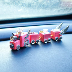 DIY Timber Train Kit – Build a Wooden Train with LED Light, Fun Accessories, Home and Office Décor