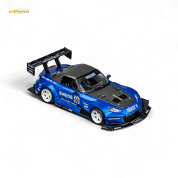 MicroTurbo Honda S2000 ENEOS #00 TOP FUEL - Candy Blue 1:64