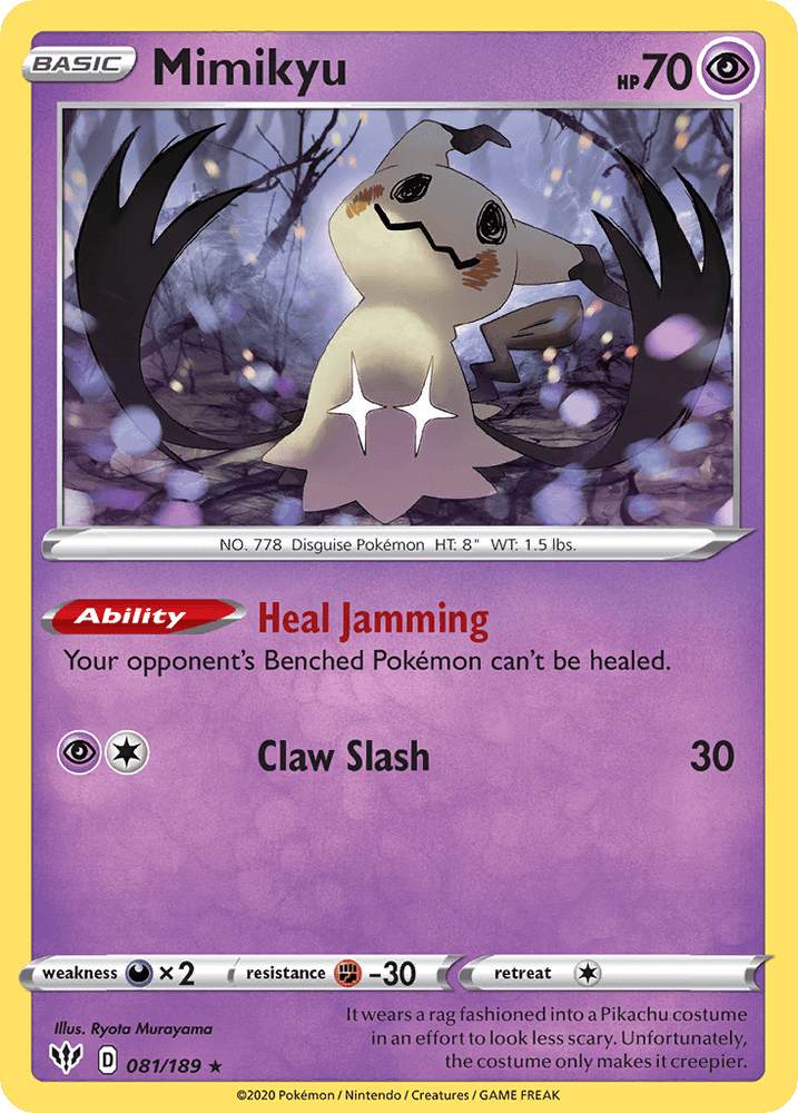 Mimikyu (081/189) [Sword & Shield: Darkness Ablaze] (Online Only)