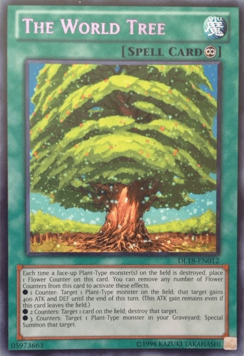 The World Tree (Purple) [DL18-EN012] Rare (ONLINE ORDER ONLY)