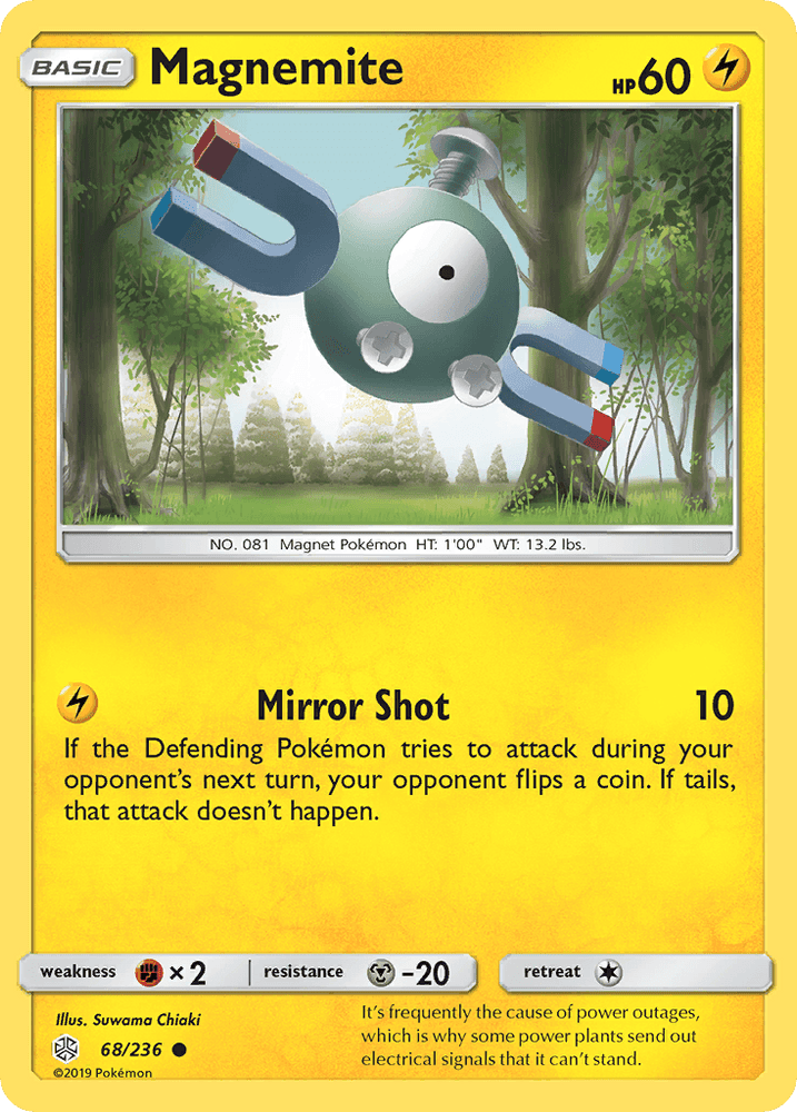 Magnemite (68/236) [Sun & Moon: Cosmic Eclipse] (Online Only)