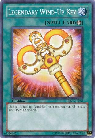 Legendary Wind-Up Key [GENF-EN053] Common (ONLINE ORDER ONLY)