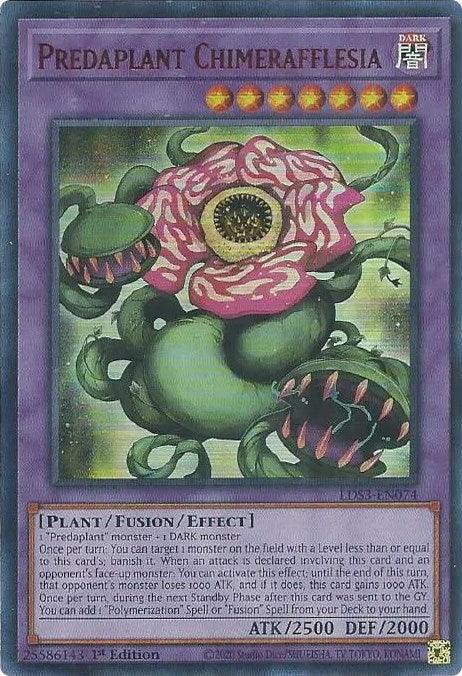 Predaplant Chimerafflesia (Red) [LDS3-EN074] Ultra Rare (ONLINE ORDER ONLY)