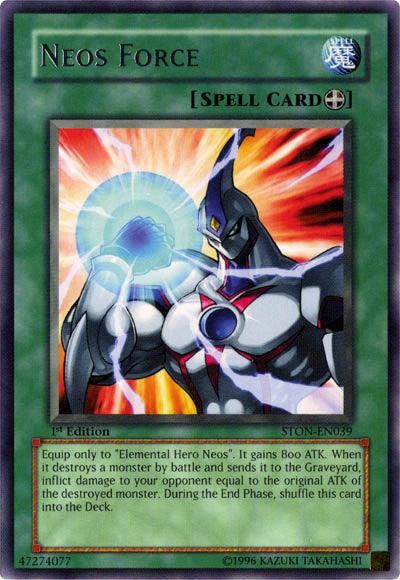 Neos Force [STON-EN039] Rare (ONLINE ORDER ONLY)