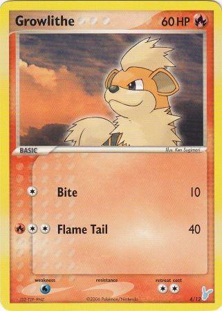 Growlithe (4/12) [EX: Trainer Kit 2 - Minun] (Online Only)