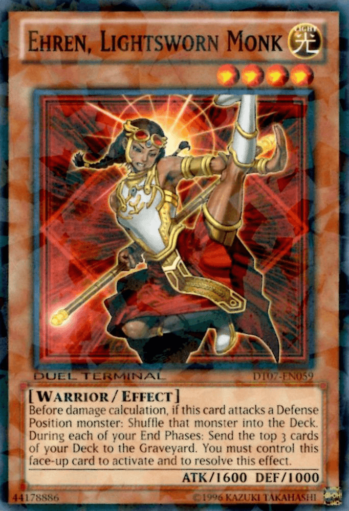 Ehren, Lightsworn Monk [DT07-EN059] Common (ONLINE ORDER ONLY)