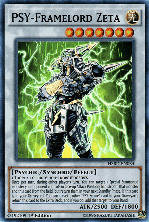 PSY-Framelord Zeta [HSRD-EN034] Super Rare (ONLINE ORDER ONLY)